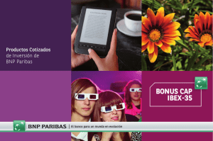 bonus cap ibex-35 - BNP Paribas Personal Investors