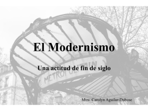 El Modernismo