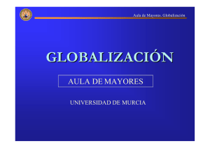 globalización - Universidad de Murcia