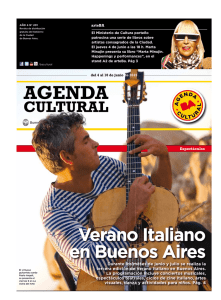 Agenda Cultural - Istituto Di Cultura