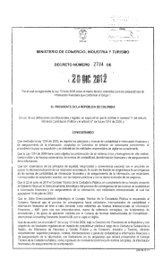 Decreto 2784 de 2012