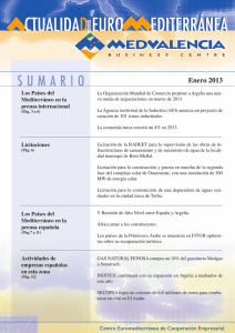 Boletín de Enero 2013 de Actualidad Euromediterránea
