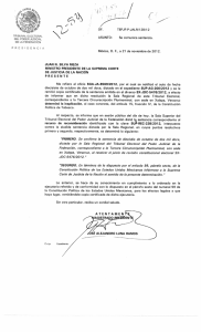 PRESiDENCIA - Suprema Corte de Justicia de la Nación