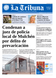 Condenan a juez de policía local de Mulchén por delito