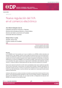 Nueva regulación del IVA en el comercio electrónico