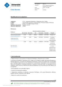 Universidad de las Illes Balears Guía docente