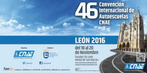 Programa de la 46ª Convención Internacional de Autoescuelas CNAE