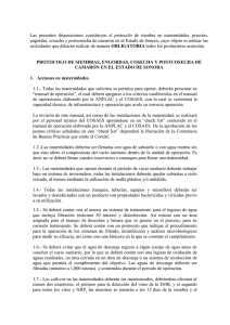 Protocolo Sanitario 2013 - Comité de Sanidad Acuícola del Estado