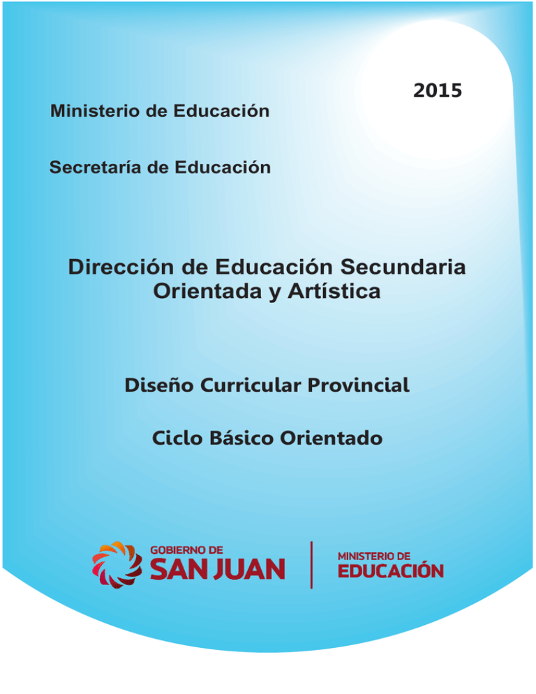 Dirección De Educación Secundaria Orientada Y Artística