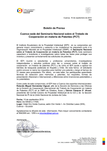 035 2014 Cuenca sede del Seminario Nacional sobre el Tratado de