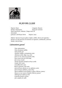 plan de clase (3) - CLUB BOXIN Narón