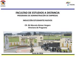 Presentación de PowerPoint - Aulas Virtuales Universidad Militar