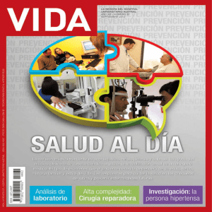 Descargar revista en PDF Salud al día | Octubre 2012 | Edición Nº