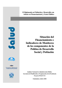 sector salud - POLICY Project