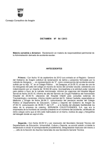 Dictamen 054-2013 - Gobierno de Aragón