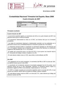Contabilidad Nacional Trimestral de España.