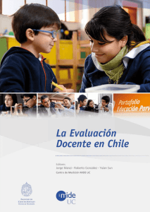 La evaluación docente en Chile
