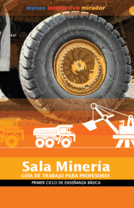 Guía Educación Básica I Ciclo Sala Minería