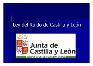 Ley del Ruido de Castilla y León