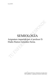 1. Apuntes de Semiología. - Inicio