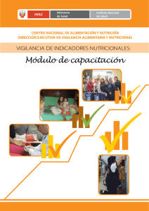 Modulo Capacitacion - Instituto Nacional de Salud