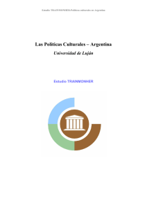 Las Politicas Culturales – Argentina