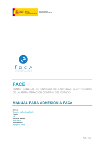 FACE - Portal administración electrónica