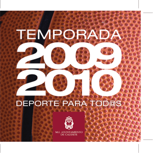 Programa 2009-2010 - Ayuntamiento de Caudete
