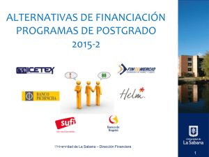 Diapositiva 1 - Universidad de La Sabana