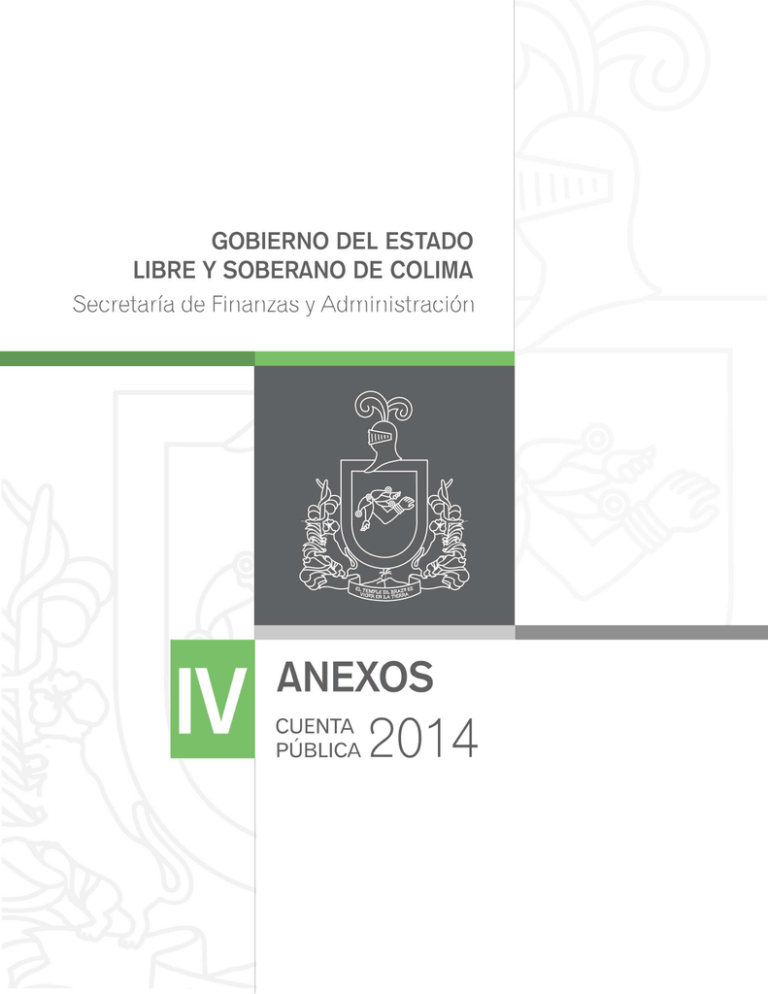 Anexos - Gobierno del Estado de Colima