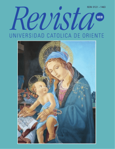 Revista UCO Número 024 - Universidad Católica de Oriente