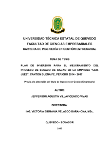 universidad técnica estatal de quevedo facultad de ciencias