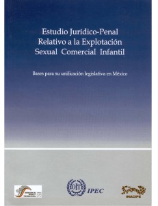Estudio jurídico-penal relativo a la Explotación Sexual