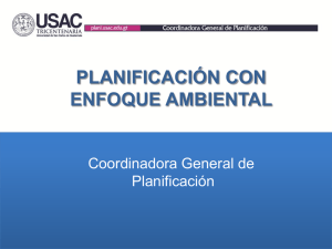 Diapositiva 1 - Coordinadora General de Planificación