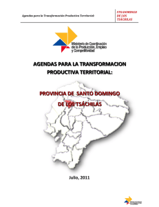 Santo Domingo - Ministerio Coordinador de Producción, Empleo y