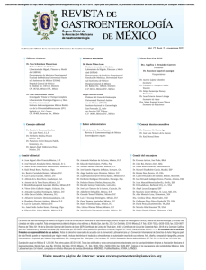 Staff - Revista de Gastroenterología de México