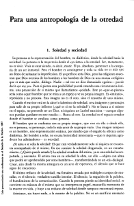 pdf Para una antropología de la otredad / Amancio Sabugo Abril