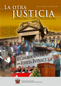 La otra JUSTICIA - Centro de Recursos Interculturales
