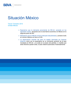 Situación México Tercer Trimestre 2015