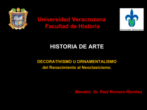 El estilo Luis XVI - Universidad Veracruzana