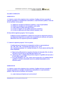 EXAMEN COMPLETO EJERCICIO A A. Conteste a