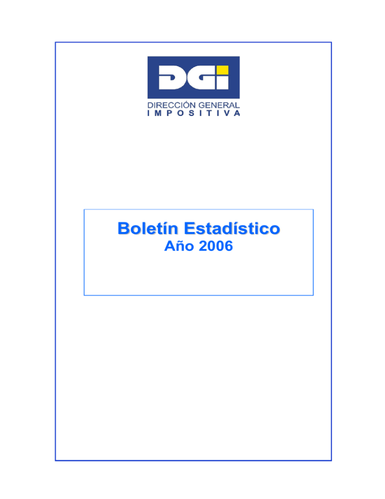 Boletín Estadístico