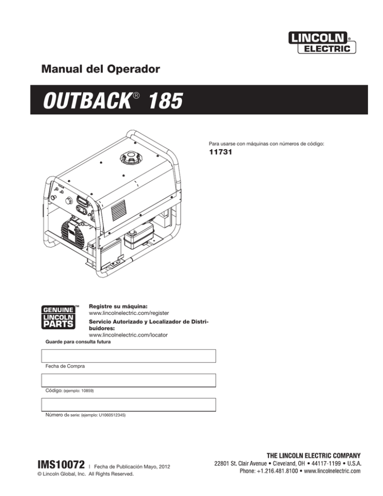 outback® 185 Lincoln Electric
