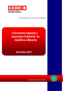 • Economía regional y panorama industrial en Castilla