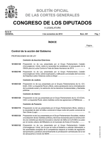 Boletín Oficial de las Cortes Generales Serie D: General
