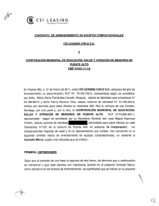 eSI lEASING - Transparencia Corporación Municipal de Puente Alto