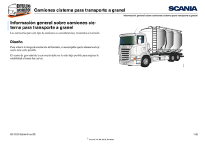 Camiones cisterna para transporte a granel Información general