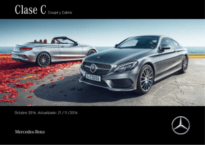 Clase C Coupé y Cabrio Octubre 2016 - Mercedes-Benz