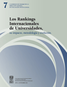 Los Rankings Internacionales de Universidades, su Impacto