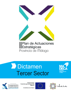 Dictamen Tercer Sector